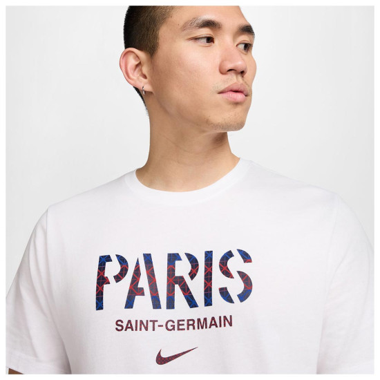 Nike Ανδρική κοντομάνικη μπλούζα Paris Saint-Germain Wordmark Tee